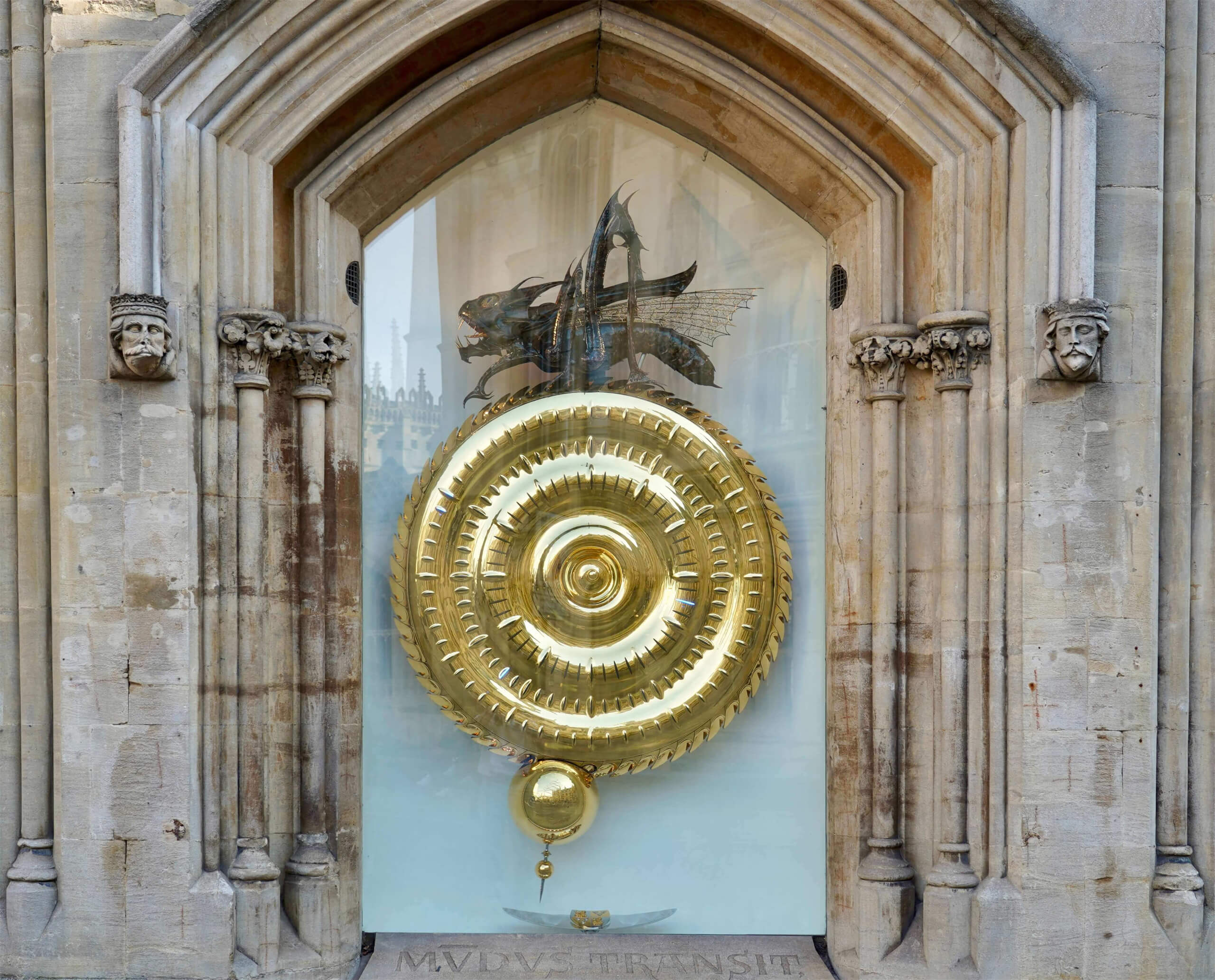 Corpus Clock Cambridge: Chronophage “Time-Eater”