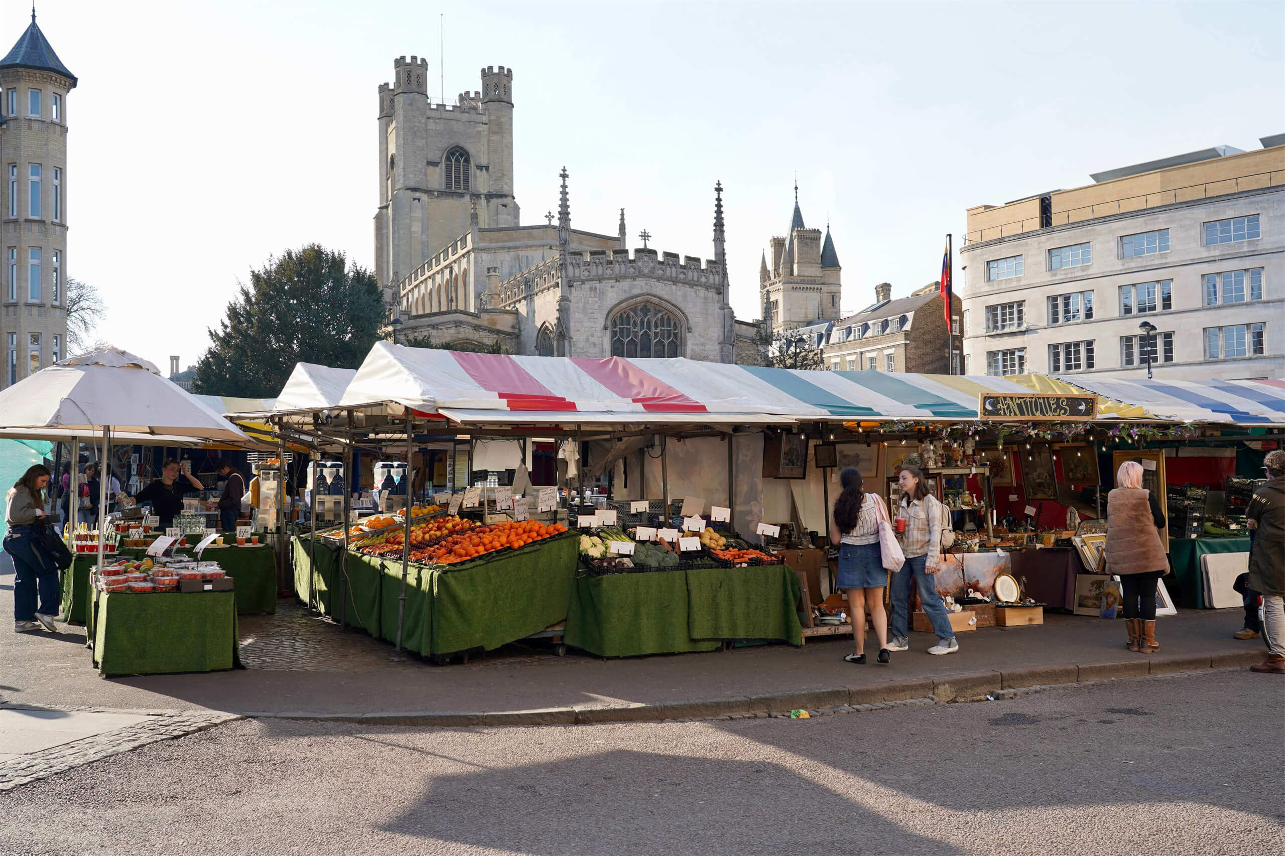 Cambridge Market Square: Historic City Centre Market